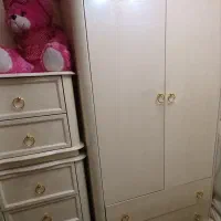 سرویس خواب در حد نو با چوب راش اصلی