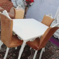 میز نهار خوری چوبی