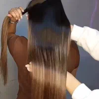 متخصص ناخن کراتین احیاوابریشم سازی مو  ارایش دائم