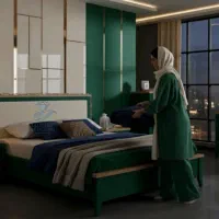 سرویس خواب مدل الیزابت(مبلمان و قصر جهیزیه الماس)|تخت و سرویس خواب|بیرجند, |دیوار