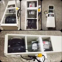 سایلنت باکس ۲فنه تک ظرفیته با فن حلزونی