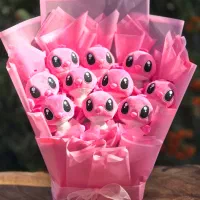 هدیه باکس دختر تولد دخترانه بوکت عروسک پاتریک