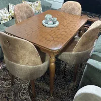 میز ناهارخوری 4 نفره شیک و مرتب.|میز و صندلی غذاخوری|شیراز, لاله|دیوار