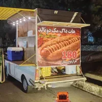پیکان وانت فست فود فود تراک سیار