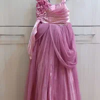 لباس عروس دخترانه توری