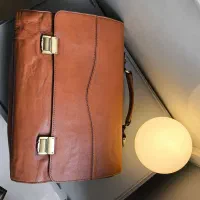 کیف چرم طبیعی دیپلمات