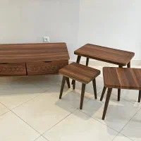 میز جلومبلی با ۳ عسلی