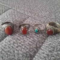انگشتر نقره مردانه زنانه