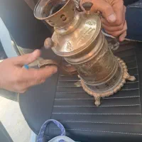 سماور برنجی ذغالی عطیقه