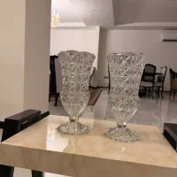 گلدان کریستال قدیمی