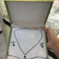 فول ست جواهری نقره
