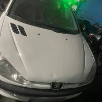 ۲۰۶ تیپ۲ مدل۹۷ سفید کارکرد ۸۶۰۰۰