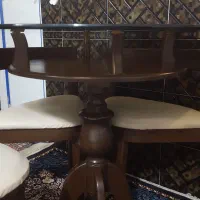 میزنهارخوری ۴نفره کم جا وشیک|میز و صندلی غذاخوری|تهران, خلیج فارس|دیوار
