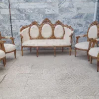 مبل سلطنتی۹نفره و۷نفره درحدنو قیمت مناسب تمام چوب