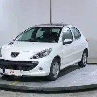 ۲۰۷ دنده ای پلاس  سقف شیشه ای رینگ المنیومی