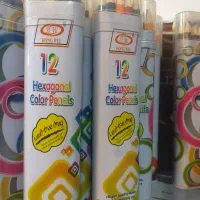 مدادرنگی ۱۲ رنگ جعبه فلزی