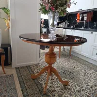 میز چوبی|میز و صندلی غذاخوری|تهران, باغ فیض|دیوار