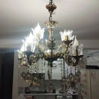 لوستر 5شاخه برنز سنگین 2عدد