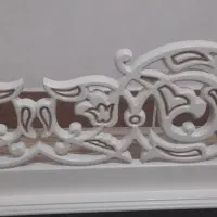 کتیبه پرده|پرده، رانر، رومیزی|صومعهسرا, |دیوار