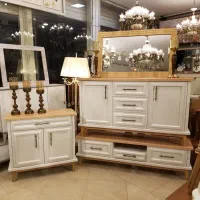 ست جدید ایتالیایی آینه و کنسول میز تلویزیون