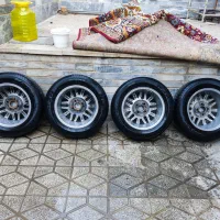 رینگ خرچنگی ۱۵ و لاستیک نکسن کره ای|قطعات یدکی و لوازم جانبی|کوهدشت, |دیوار