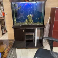 آکواریوم با میز