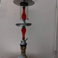 قلیان  نی ومیانه فلزی تزئینی