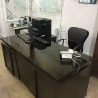 میز ال مدیریت با صندلی
