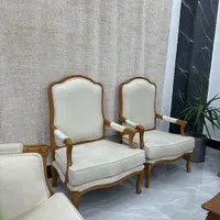 67مبل فرانسوی چوب راش پارچه نانو تولیدی انصاری 50|مبلمان خانگی و میز عسلی|دوگنبدان, |دیوار