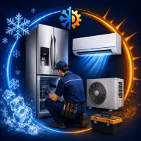 تعمیرات یخچال و کولر