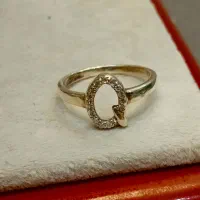 انگشتر نقره ظریف دخترانه