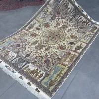 فرش دستباف (بساک)۴ متری ۶۰ رج نامی تبریز