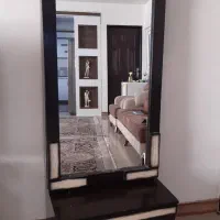 آینه ریلی به همراه دراور دو کشو