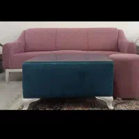 مبل راحتی ۷ نفره با میز و پاف ها