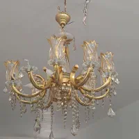 لوستر 10 شاخه گل لاله
