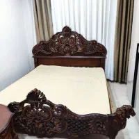 تختخواب و میز آرایشی و پاتختی بوفه