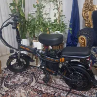 دوچرخه برقی دونفره تاشو( درحد آکبند)