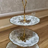 پا سماوری و  شیرینی خوری در حد نو