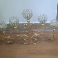 شمعدان پایه دار ۵ تایی