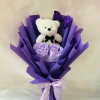 دسته گل خرسی|گل مصنوعی|فردیس, قریشی|دیوار