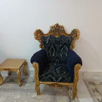 مبل هفت نفره همراه بامیزودوعددعسلی|مبلمان خانگی و میز عسلی|عنبرآباد, |دیوار