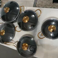 سرویس قابلمه چدنی ۱۰ پارچه