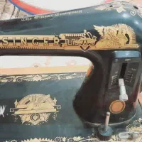 چرخ خیاطی قدیمی مارک سینجر