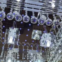 لوستر سقفی کریستالی|لوستر و چراغ آویز|تهران, پونک|دیوار