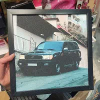 تابلو دکوراتیوموتور ماشین دلار الله