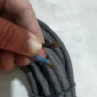 کابل برق۲.۲،۵حدودا۵۰متریک تیکه سالم