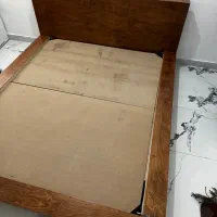 تخت دونفره چوب روس|تخت و سرویس خواب|ایلام, |دیوار