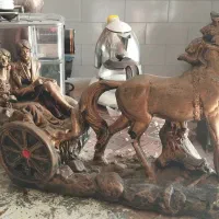مجسمه اسب|مجسمه، تندیس، ماکت|رامهرمز, |دیوار
