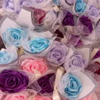 گل روبانی|گل مصنوعی|همدان, |دیوار