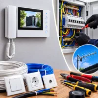 برقکار برق سیار عیبیابی رفع اتصالی نصب تعمیر آیفون